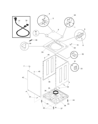 Cabinet/top