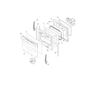 Frigidaire CPLGFZ97GCE door diagram