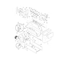 Frigidaire FRS26RC3JS3 ice container diagram