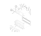 Frigidaire PLGFZ390ECJ backguard diagram