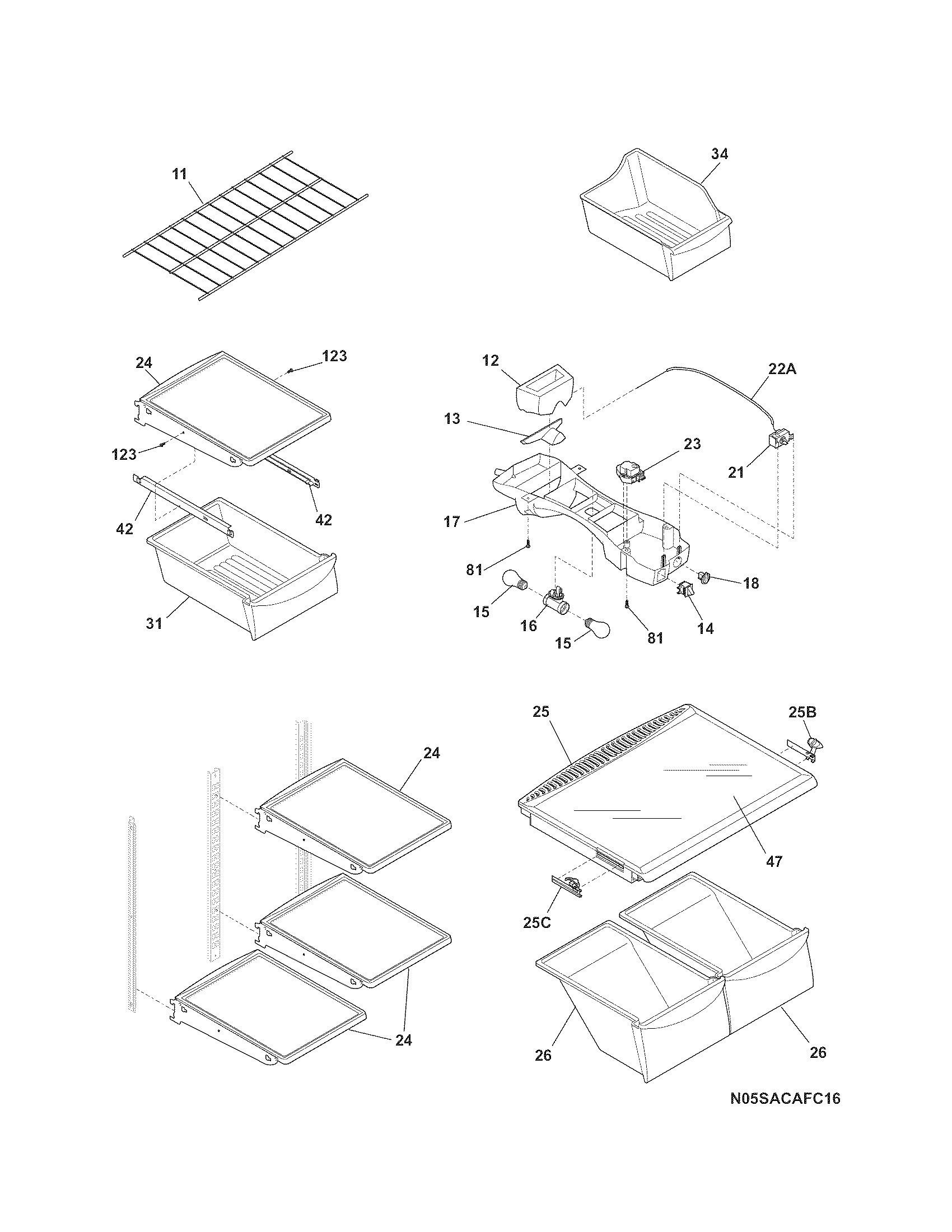 Shelves