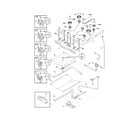 Frigidaire CGLGF389GSC burner diagram