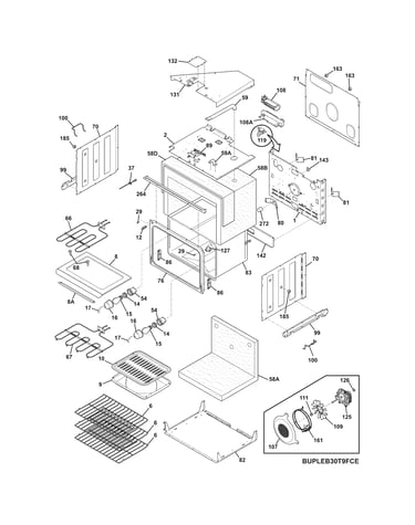 Upper oven