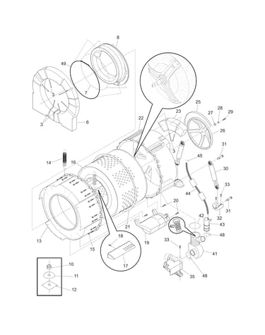 Motor/tubion