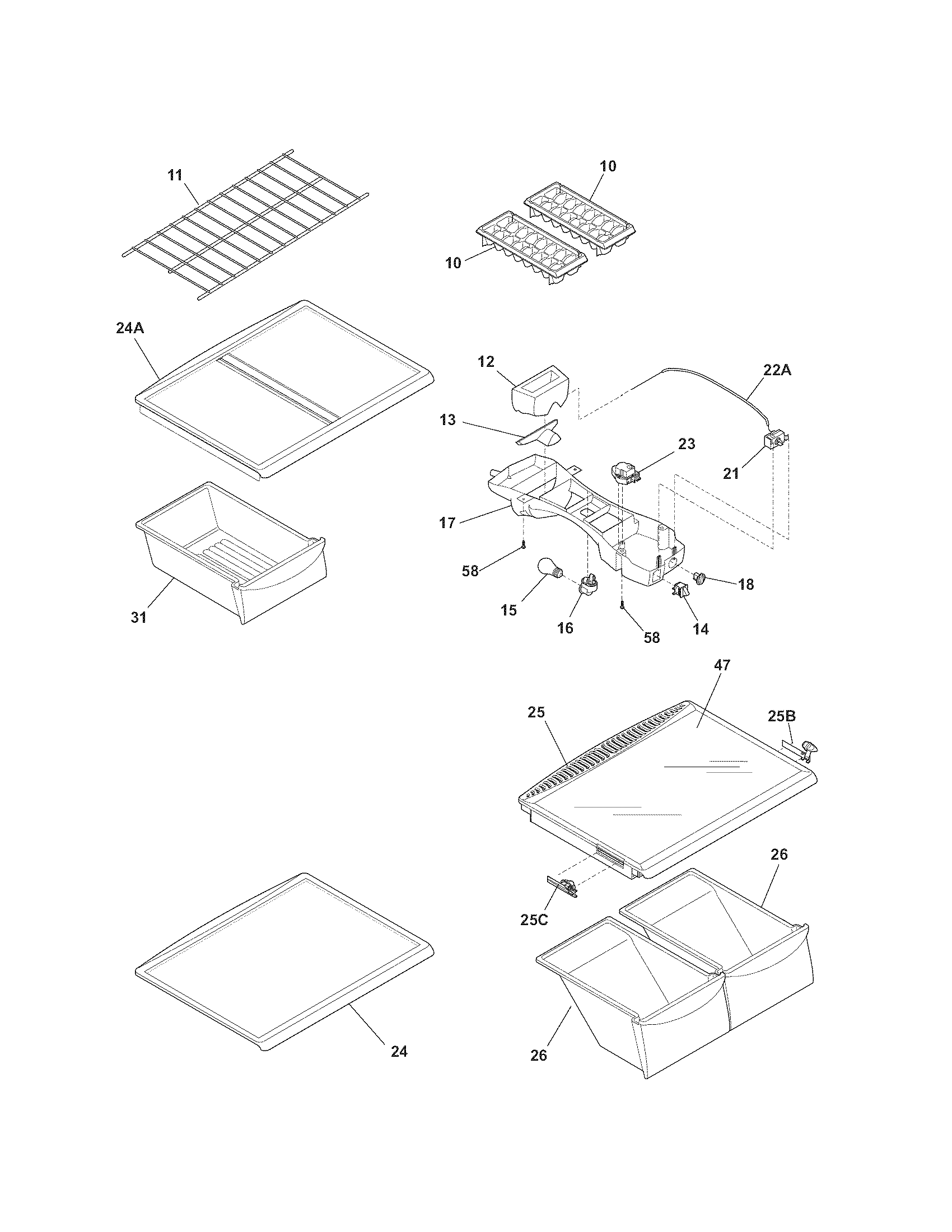 SHELVES