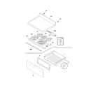 Kenmore 79097439801 top/drawer diagram