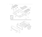 Kenmore Elite 79077493803 top/drawer diagram