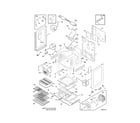 Kenmore Elite 79077543801 body diagram