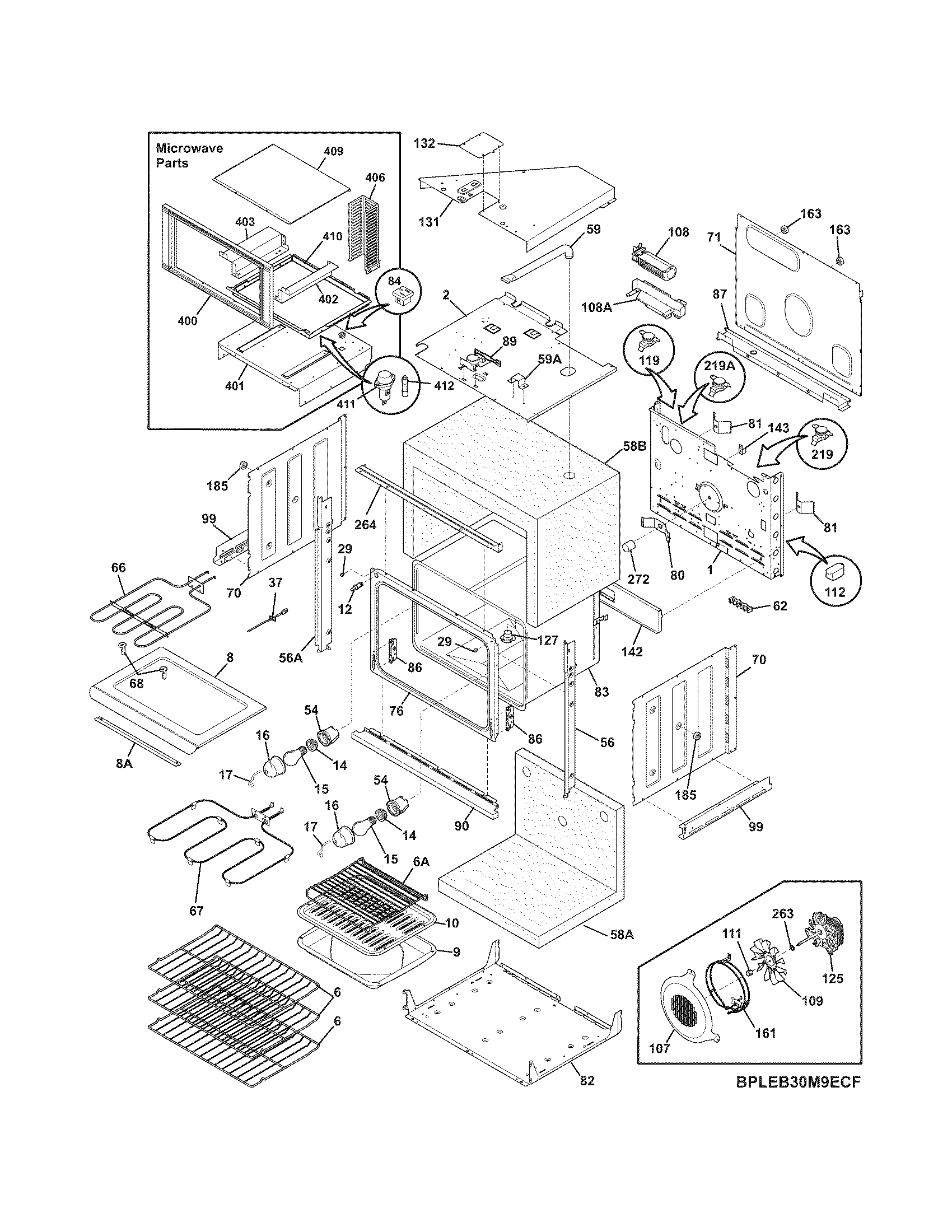 Lower oven