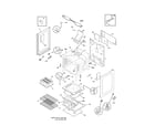 Frigidaire FGF382HSC body diagram