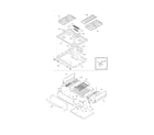 Frigidaire PLGS389ECI top/drawer diagram