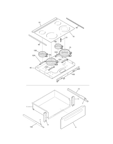 Top/drawer