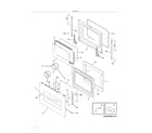 Frigidaire FEB30T7FCE doors diagram