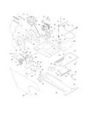 Motor/blower/belt