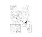 Kenmore Elite 25344723106 cabinet diagram