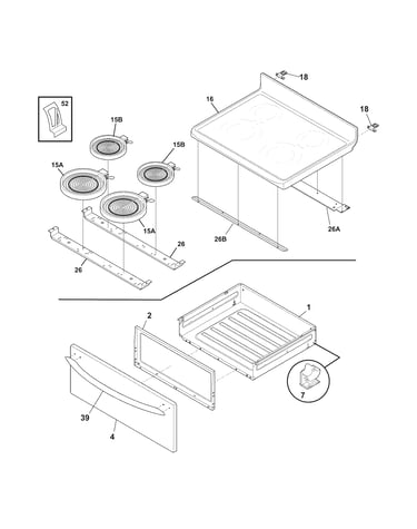 Top/drawer