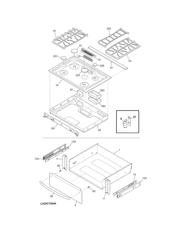 Top/drawer