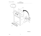 Frigidaire FGHS2344KF0 ice & water dispenser diagram