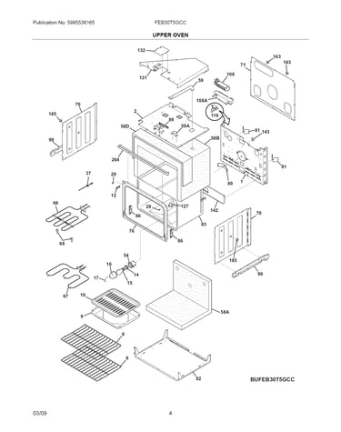 Upper oven