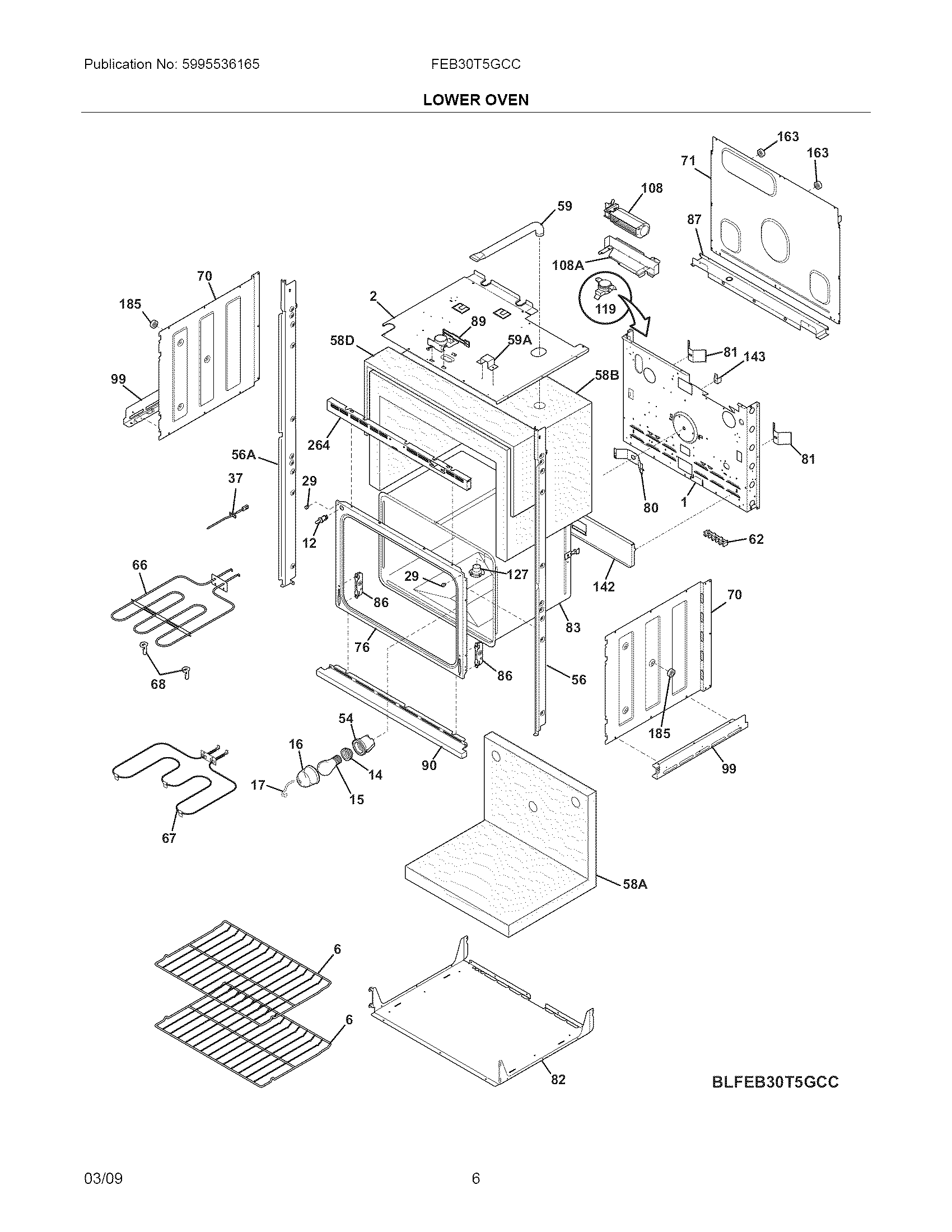Lower oven