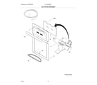 Frigidaire FPHC2399KF0 ice & water dispenser diagram