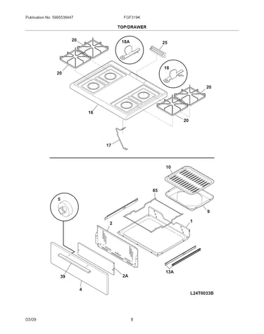 Top/drawer