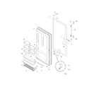 Frigidaire FFU21M7HWE door diagram