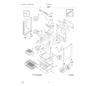 Frigidaire FGF368GME body diagram