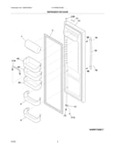 Refrigerator door