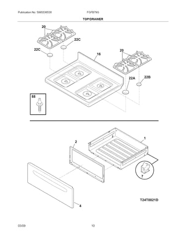 Top/drawer