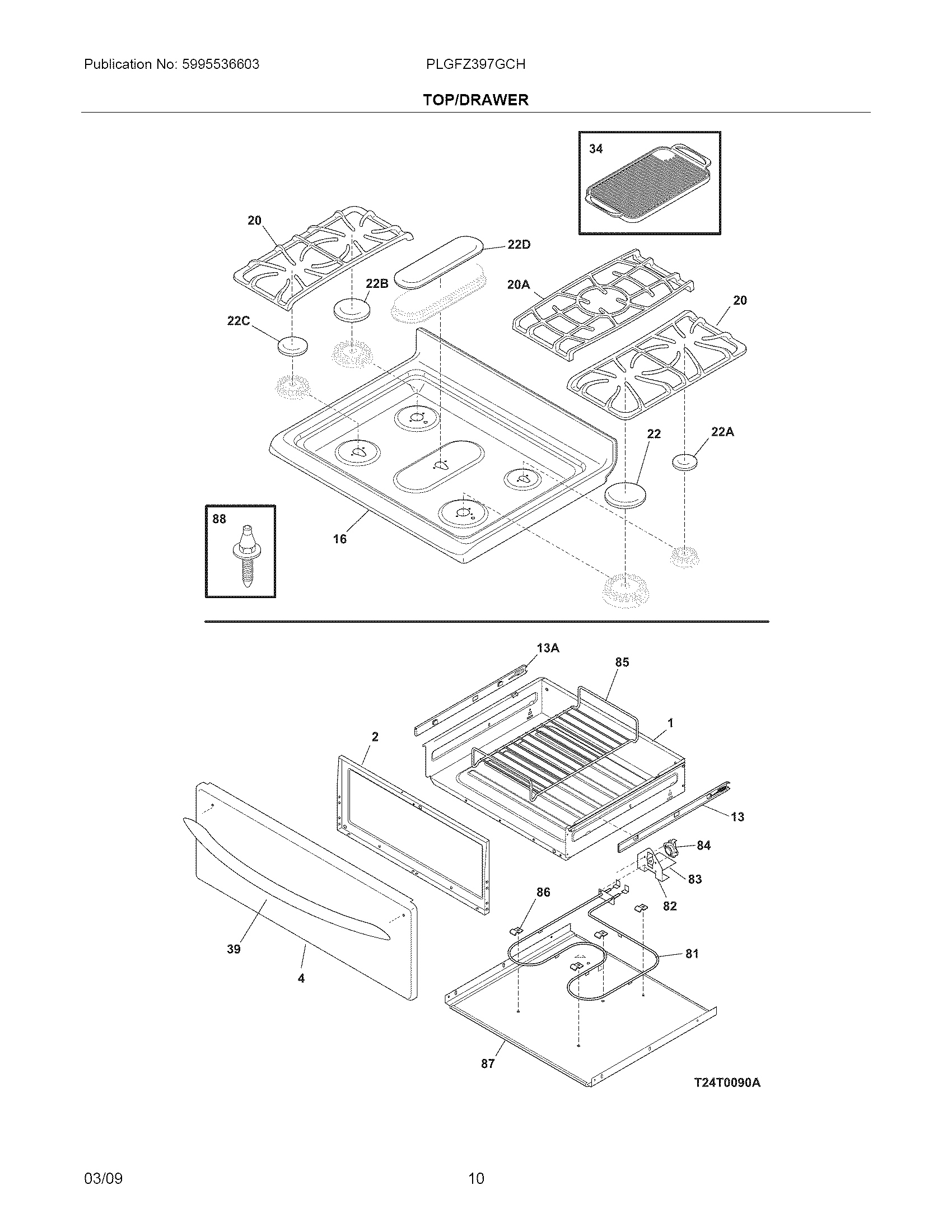 Top/drawer