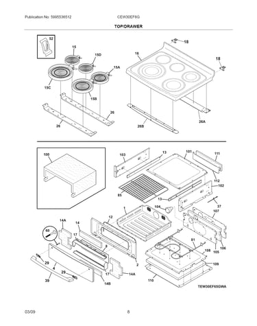 Top/drawer