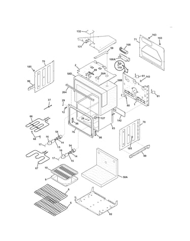 Upper oven