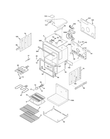 Upper oven
