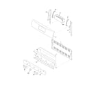 Frigidaire FGFLZ87GCH backguard diagram