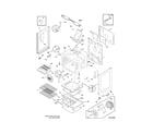 Frigidaire FGFLZ87GCH body diagram