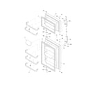 Kenmore 2537472240B door diagram