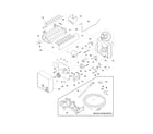 Frigidaire FGHS2355KP1 ice maker diagram