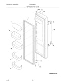 Refrigerator door