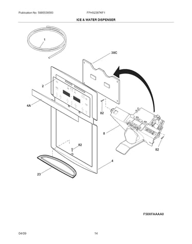 Ice & water dispenser