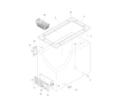 Frigidaire FFC0522FW7 cabinet diagram