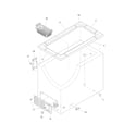 Frigidaire FFC0522FW7 cabinet diagram