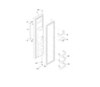 Frigidaire GLHS37EHSB7 freezer door diagram