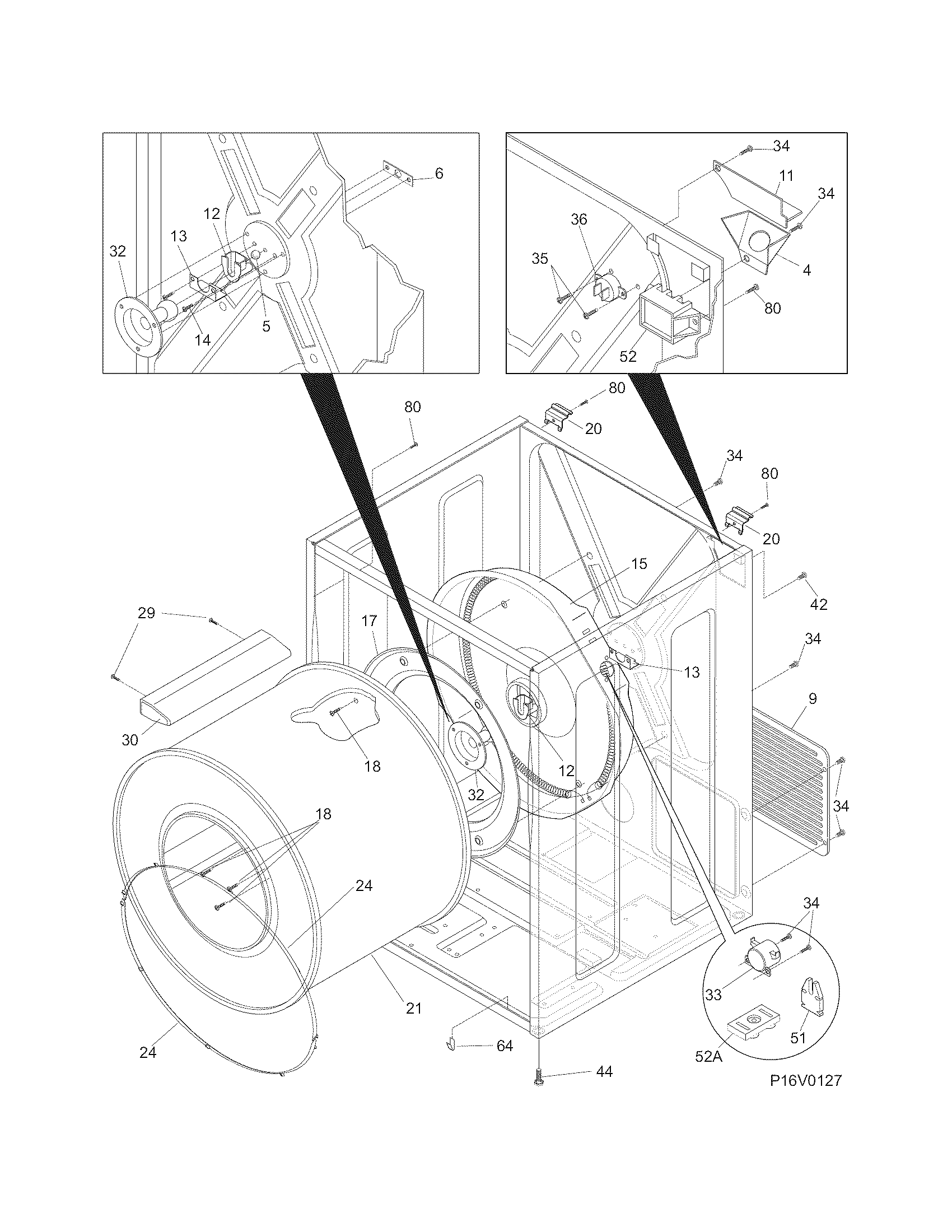 Cabinet/drum