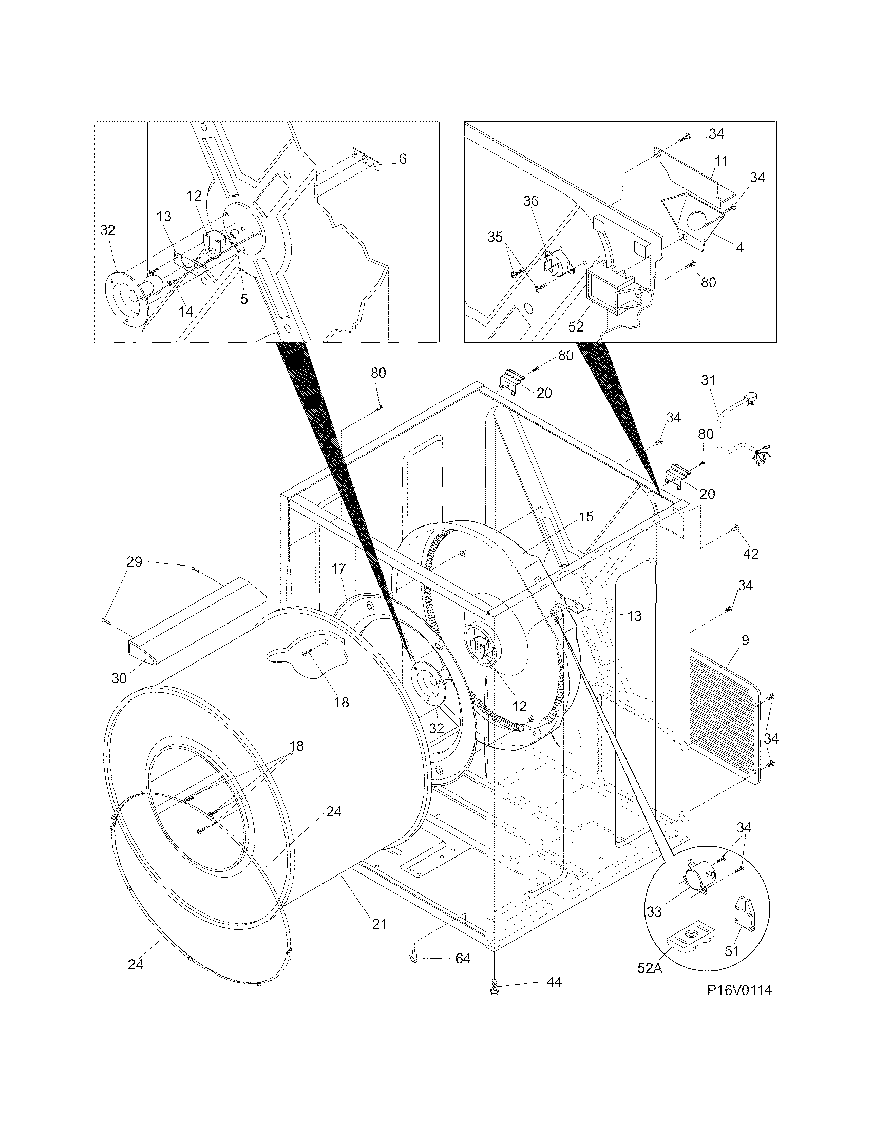 Cabinet/drum