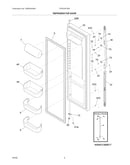 Refrigerator door