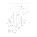Frigidaire FGBD2431KW0 tub diagram
