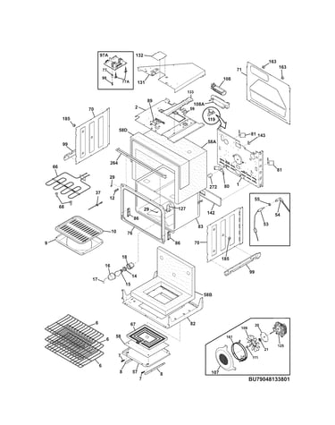 Upper oven