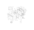 Kenmore Elite 79099913802 door diagram