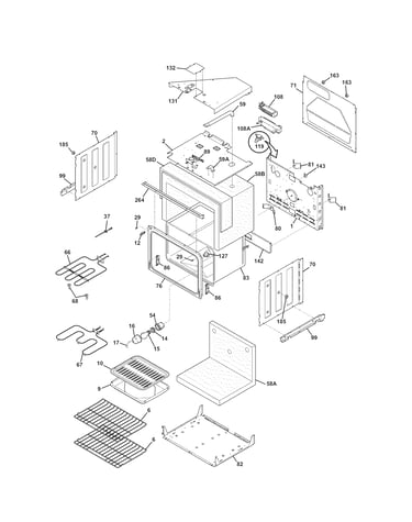 Upper oven